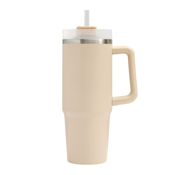 Vákuový pohár na pitie Drink Deluxe - Béžová