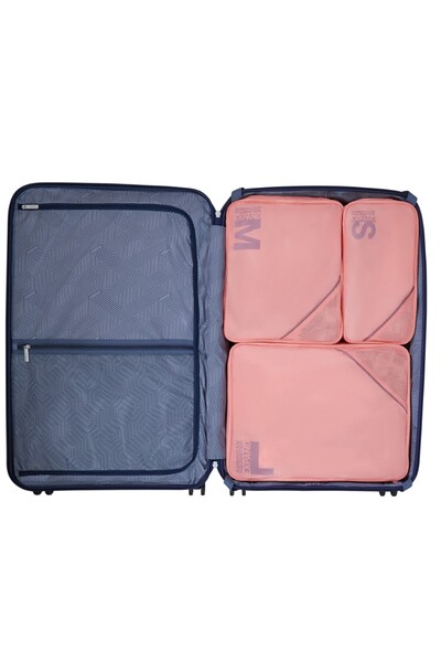 American Tourister - Ta Packing Cubes S/M/L - Pink/Mauve