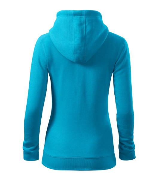 Mikina Dámská Malfini® Trendy Zipper - Tyrkysová / M