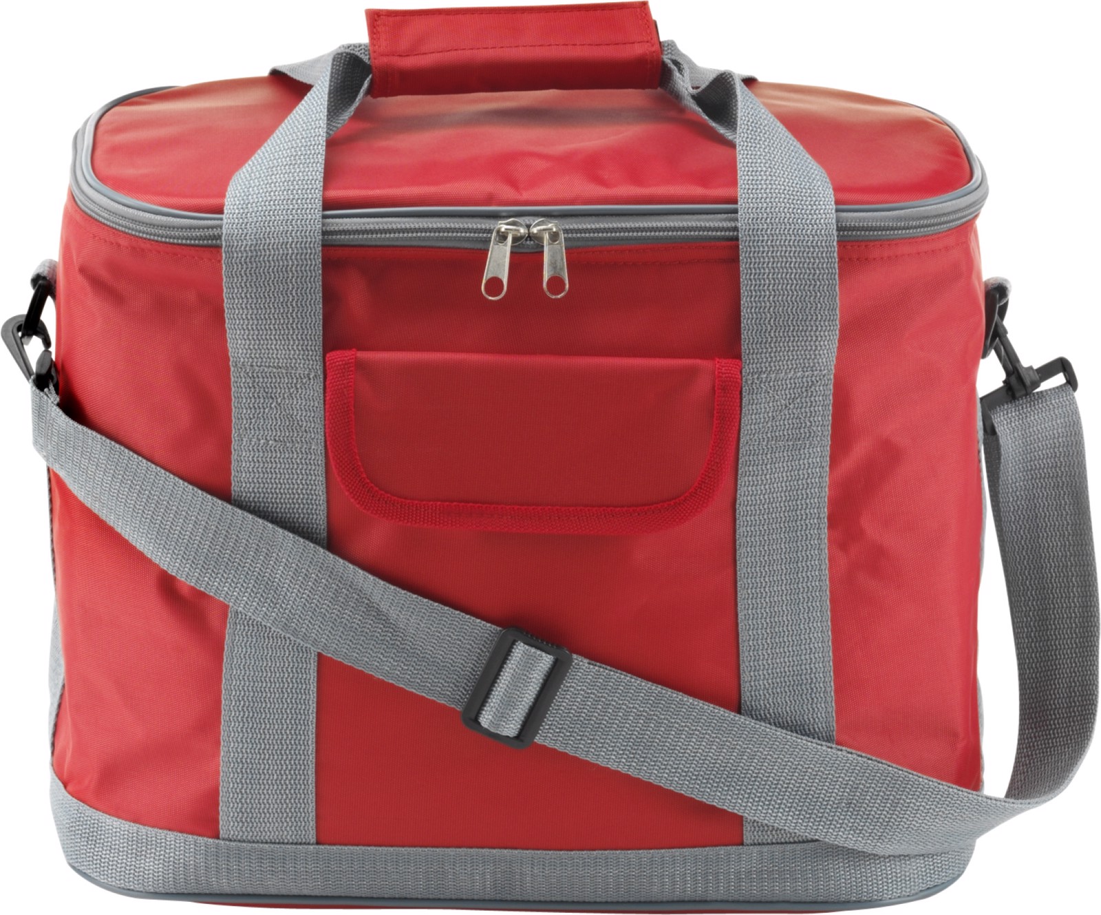 Polyester (420D) cooler bag - Red