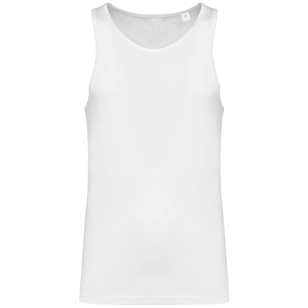 Eco-Friendly Men Tanktop - White / M