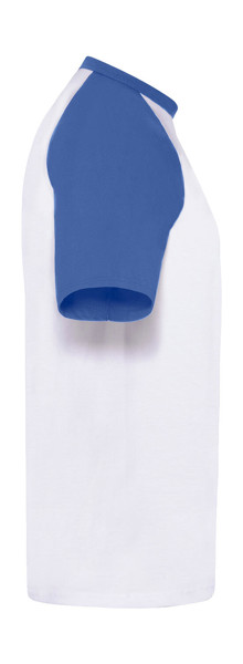 Baseball Tee - White / Black / S