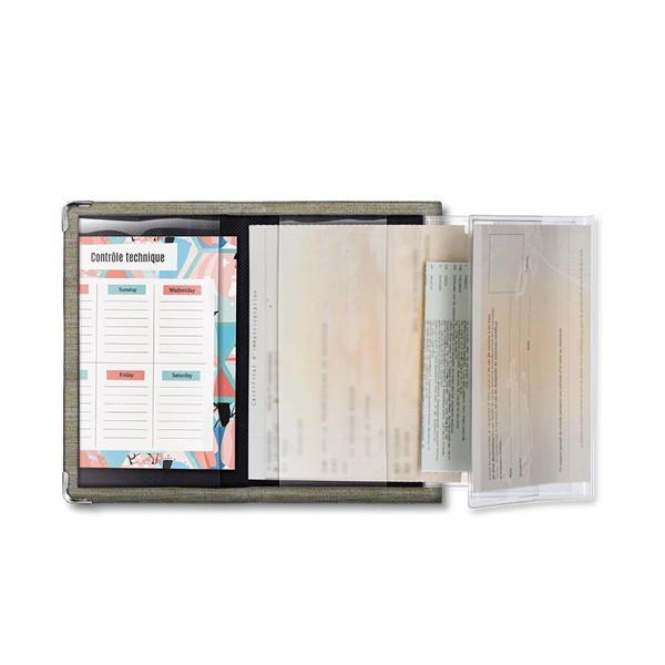 RPET REGISTRATION CARD HOLDER - Gris / 