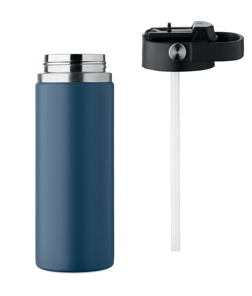 Bouteille double paroi 500 ml Suma Grip - Bleu Marine