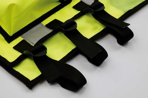 Tactical Safety Vest "Bonn" - Black / M/XL