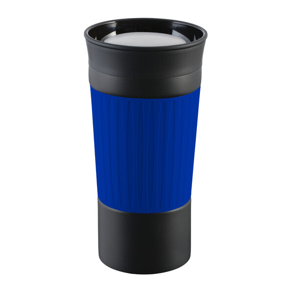 myKINGSTON - Mug: black, Sleeve: blue