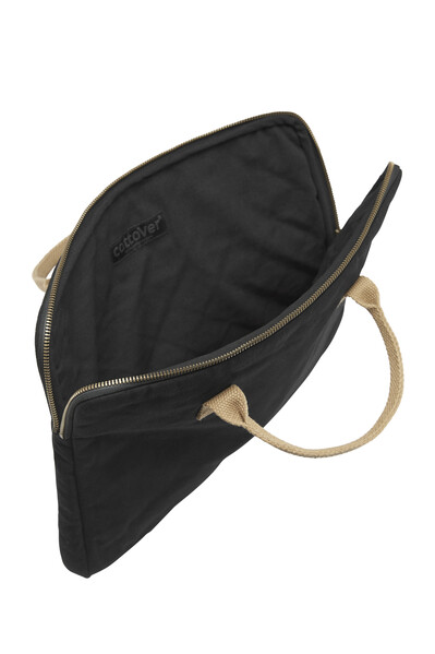 Cottover Gots Canvas Computer Case black 13"