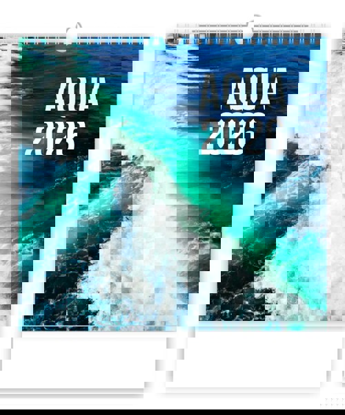 Nástěnný kalendář Aqua 2026