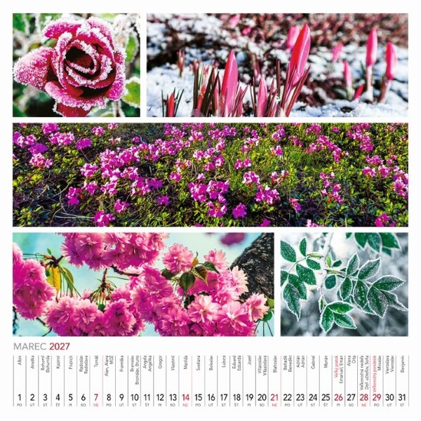 Nástenný Kalendár Colours Of Nature 2027