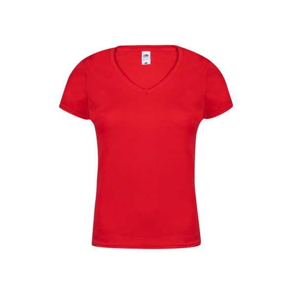 T-Shirt Femme Couleur Iconic V-Neck - Noir / XS