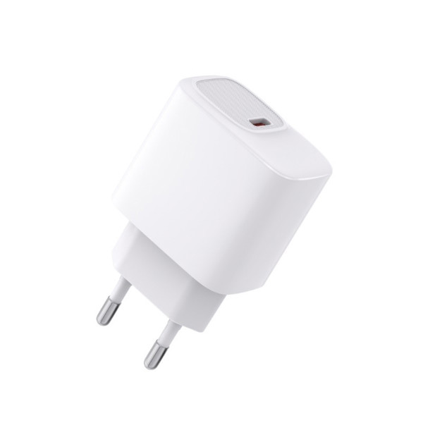 PIKA - CHARGEUR SECTEUR USB TYPE-C 25W - BLANC