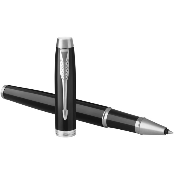 Parker penna roller IM (inchiostro nero) - Nero / Cromato