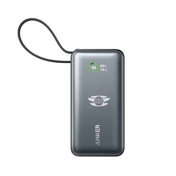 Powerbanka Anker Nano 30 W, s integrovaným kabelem USB-C