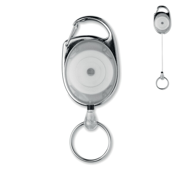 Retractable badge holder Arronsa - White