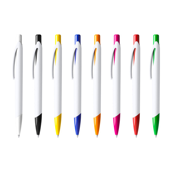 Ball Pen Citix - White / BLUE INK