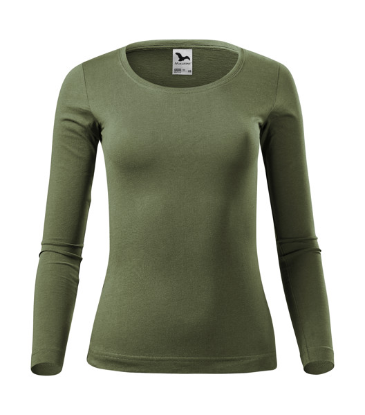 Triko Dámské Malfini® Fit-T Ls - Khaki / L