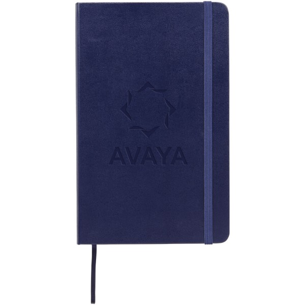 Moleskine Classic L hard cover notebook - ruled - Prussian Blue