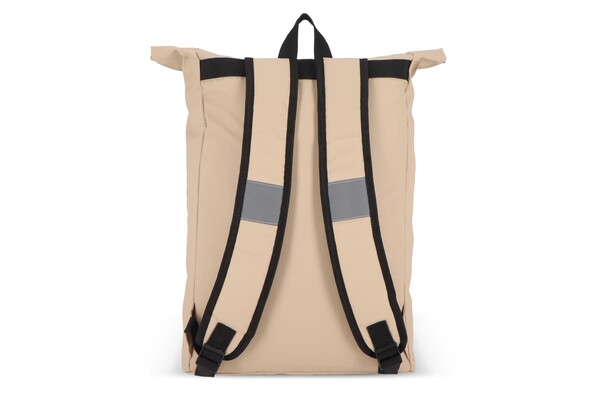 Sac à dos à enroulement 20L en R-PET 600D enduit de PU - Ecru