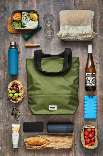 Izolovaná/chladící taška 16l Black+Blum - Mechově Zelená