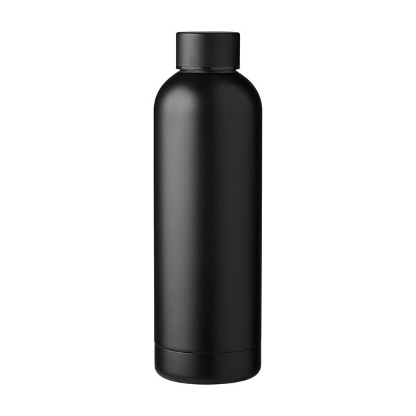 Insulated bottle Isaiah | Recycled | 500 ml - black