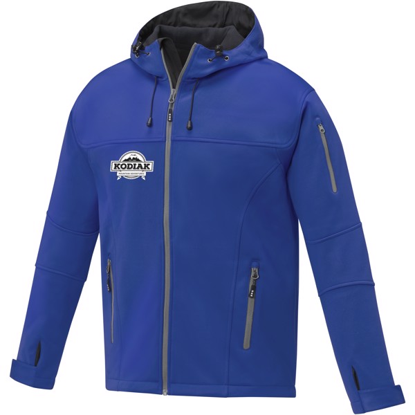 Veste Softshell Match pour homme - Bleu / 3XL