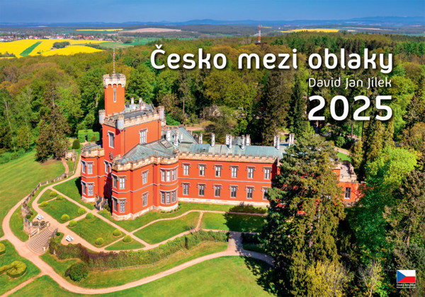 Nástěnný kalendář Česko mezi oblaky 2025