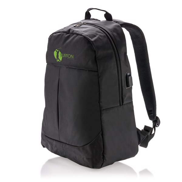 Power USB laptop backpack