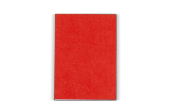 Bloc-notes papier recyclé 150 feuilles - Rouge