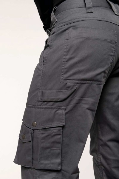 Multi Pocket Workwear Trousers - Black / 46