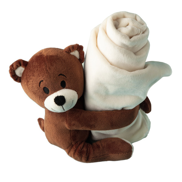 Tuli teddy bear with blanket