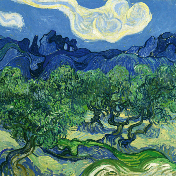 Notique Poznámkový Kalendář Vincent Van Gogh 2027, 30 x 30 cm - Východní