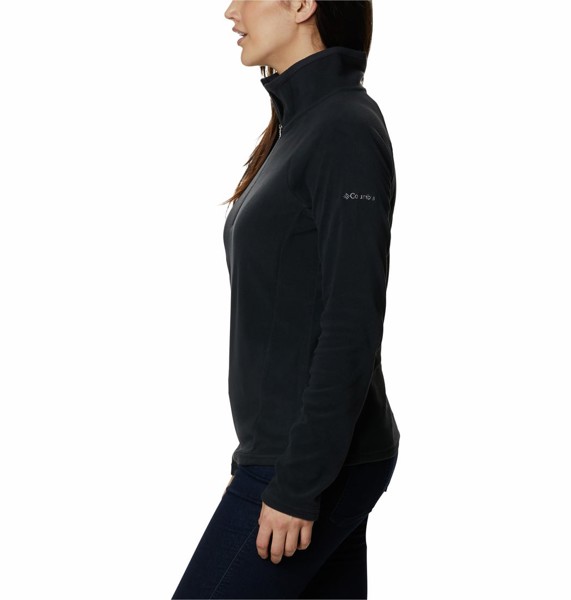 Columbia Women's Glacial IV 1/2 Zip - BLACK - 2XL