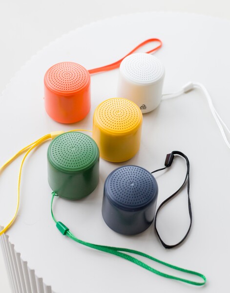Bluetooth speaker Peblo | Recycled - white