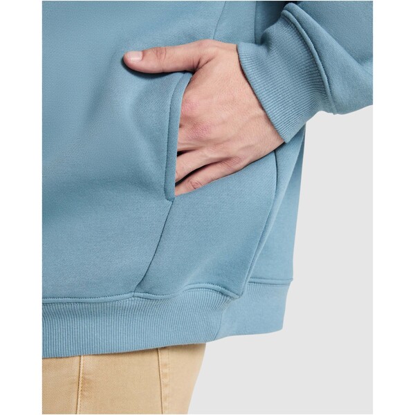 Otto oversized unisex hoodie - Storm Blue / XS