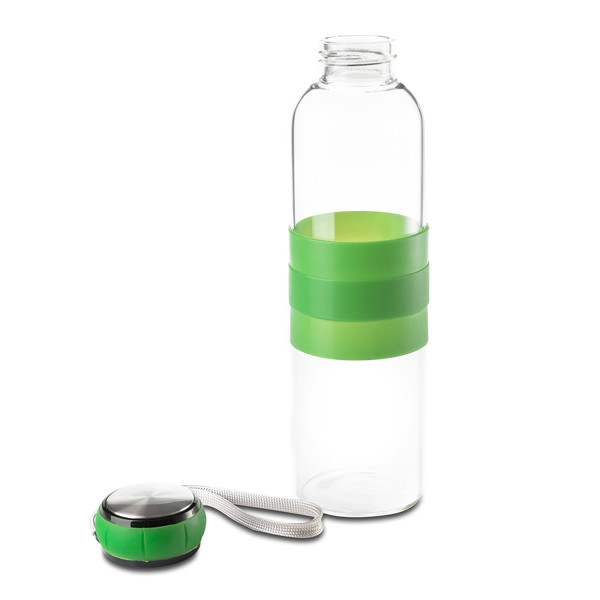 550 ml Marane glass water bottle - Green