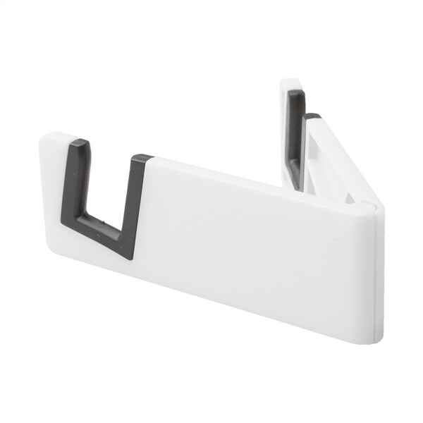 Support pour téléphone portable Plassi - Blanc / Noir