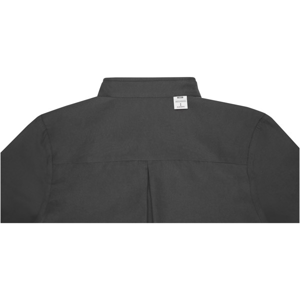 Camicia da uomo a maniche lunghe Pollux - Grigio tempesta / M