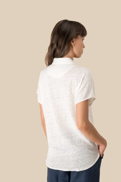 Ladies’ Linen Polo Shirt - XS