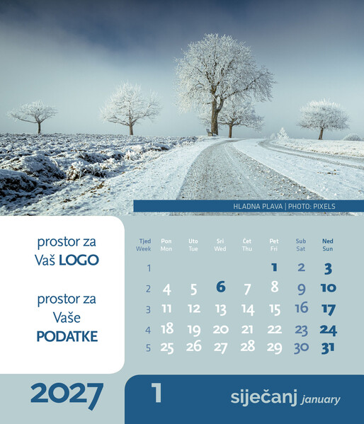 Stolni CD kalendar – Boje
