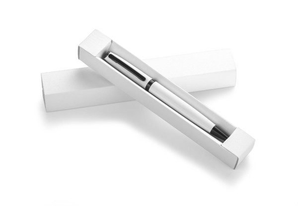 Ball pen in a box RIO - white