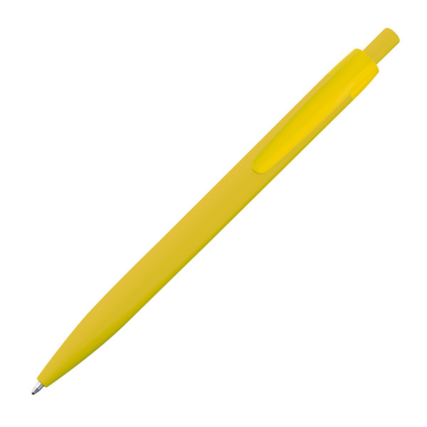 SHIRLEY Plastové guľôčkové pero - Yellow