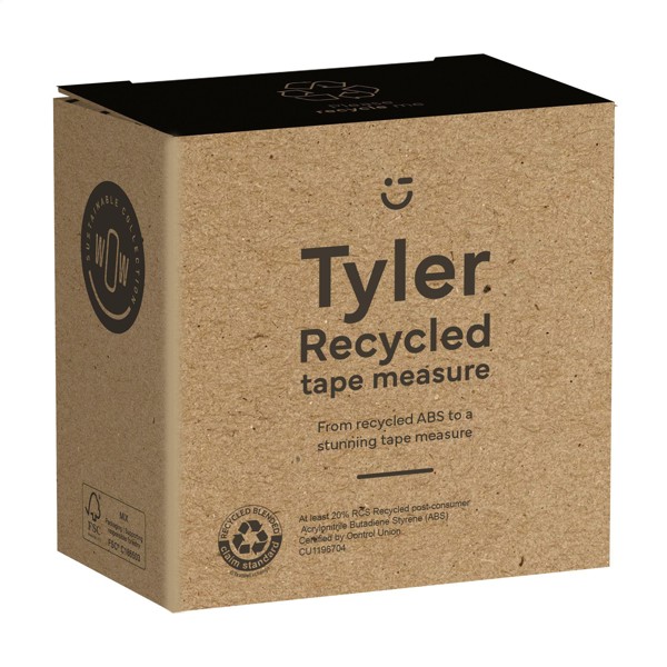 Tyler RCS Recycled 5 mètres mètre-ruban - Gris