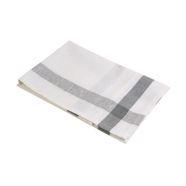 Cotton Dishcloth/Tea Towel, 45 X 65 Cm - Grey