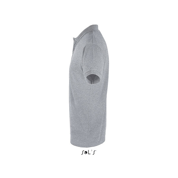 PERFECT MEN Polo homen 180g - Cinzento Melange 23XL