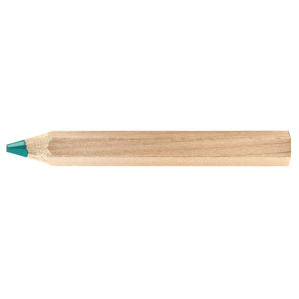 colored jumbo pencils, incl. all around printing, set of 6, - Natural - Natural