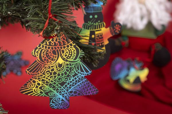 Set of pendants for scraping DEKOR