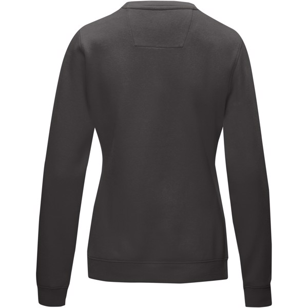 Jasper women’s organic recycled crewneck sweater - Bouřková šeď / M