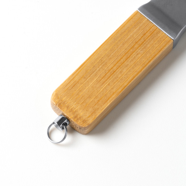 Personalised plastic USB flash drive with rotating body