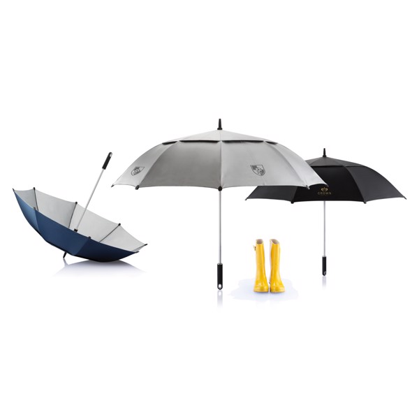 27” Hurricane storm umbrella - Grey