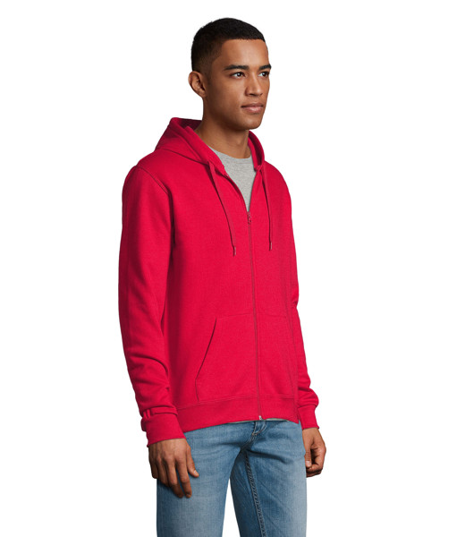 STONE UNI HOODIE 260g - RossoXXL
